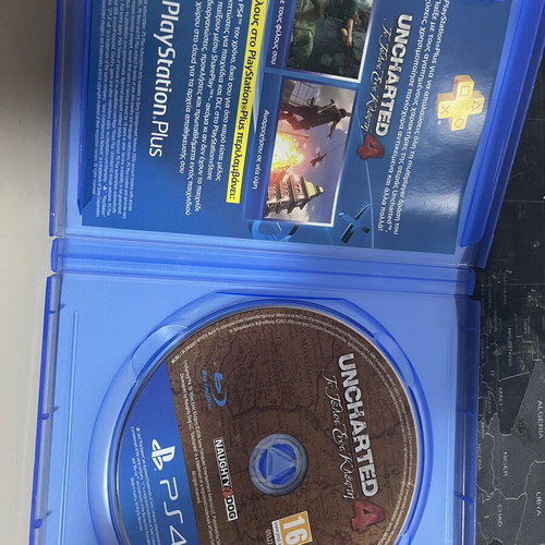 Uncharted 4 PlayStation 4 game