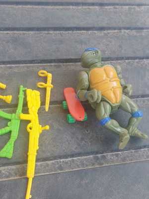 Teenage Mutant Ninja Turtles πακέτο μεταχειρισμένων φιγούρων δεκαετίας 80