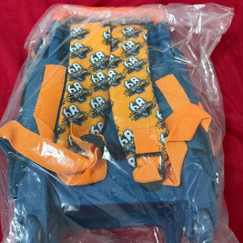 Children's backpack with cars and wheels new