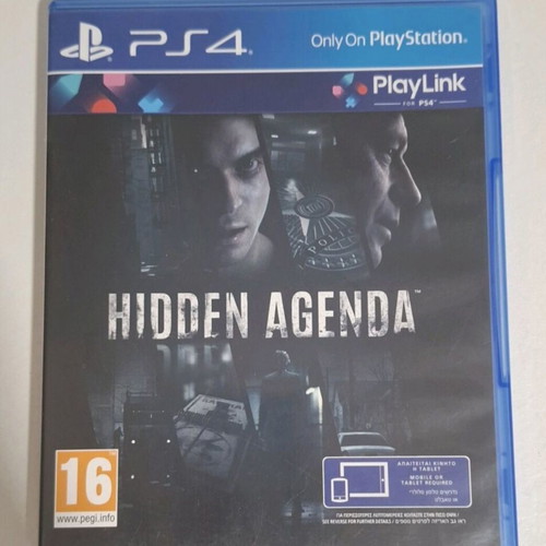 Hidden Agenda PS4 game used