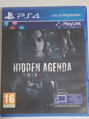 Hidden Agenda PS4 game used