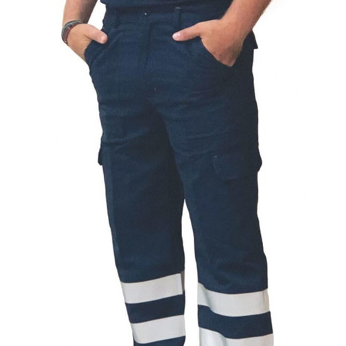 Portwest C701 Work Trousers new, size 34" medium, with reflectors