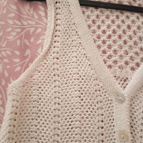 Knitted top Pull & Bear like new, size M, white