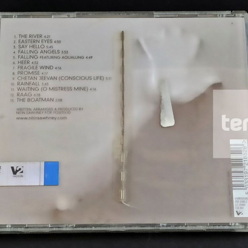Nitin Sawhney Human CD used, electronic music