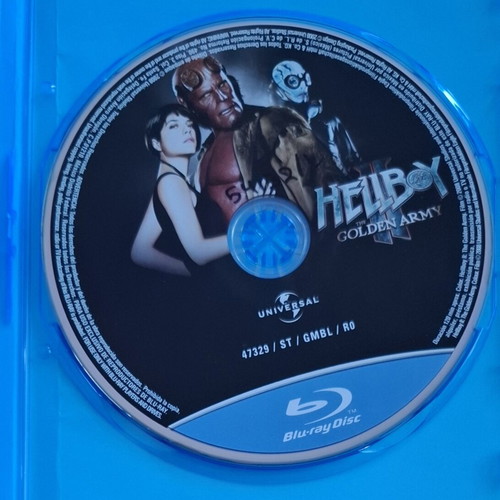 Hellboy II The Golden Army Blu-ray with Greek subtitles