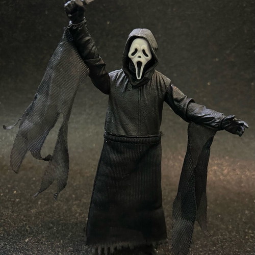 Ghost Face Classic Mask 7” Scream 4 Neca Action Figure like new