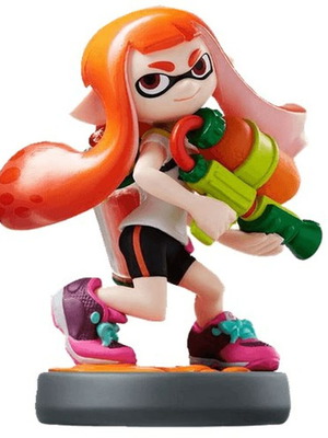 Nintendo Amiibo Figurine Inkling Girl Splatoon for Switch new