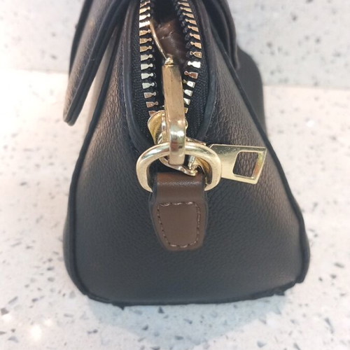 Crossbody bag A To Z Greek new, black and brown