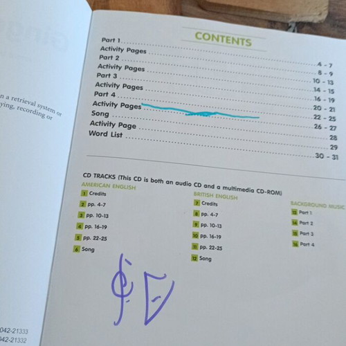 The Gingerbread Man children's book in English