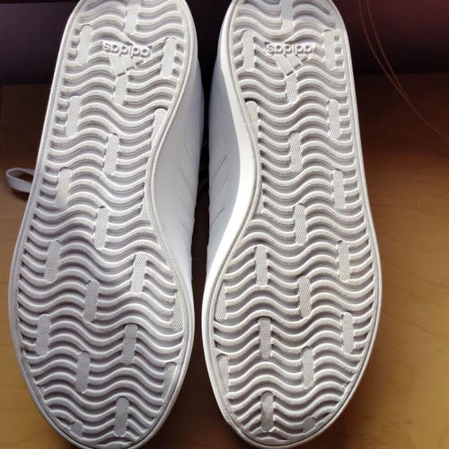 Adidas leather sneakers size 40 like new, white