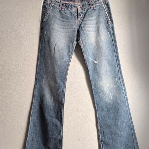 Eva Moritz Y2K low-rise flare jeans, vintage