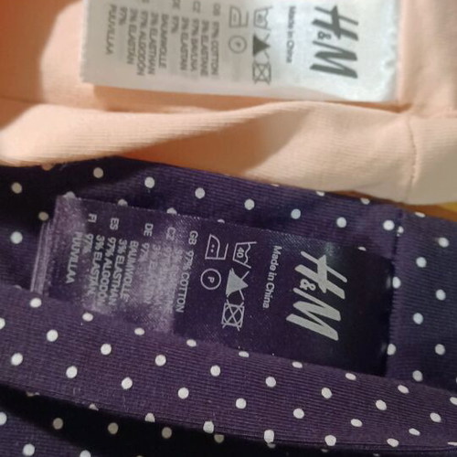 H&M hairband set of 3 like new, black and beige