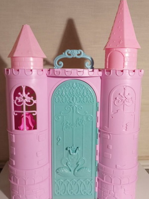 Barbie Fairy Tale Castle Swan Lake used