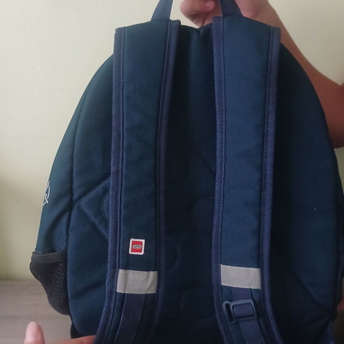 School bag used with visible defects