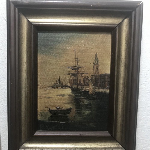 Painting V. Chatzis used, oil on canvas 18x22