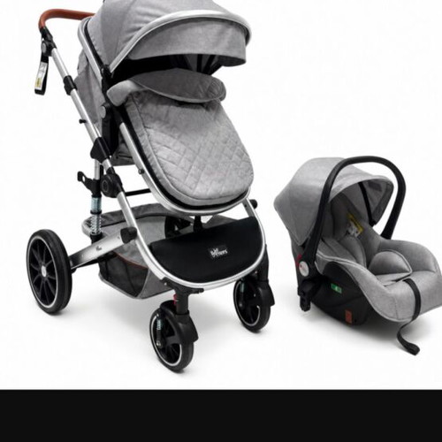 Terra babi stroller 3-in-1, black