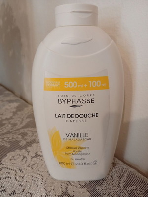 Byphasse shower cream vanilla de Madagascar 600ml new