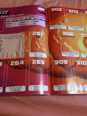 Album Mundial 2002 Panini σε άριστη κατάσταση με ελλείψεις σελίδων