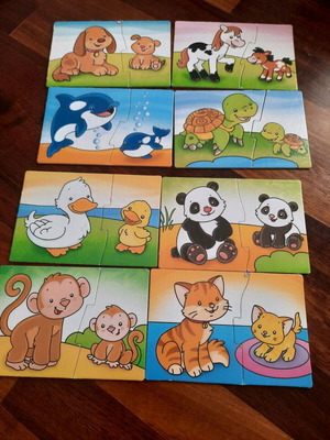 Clementoni puzzle with animals used without box
