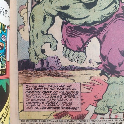 The Incredible Hulk #206 like new, Marvel Comics 1976