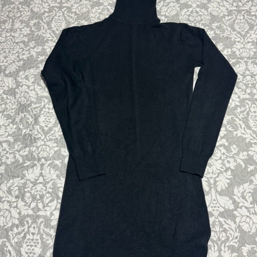 Pullover dress new, size Small, black, warm and elastic