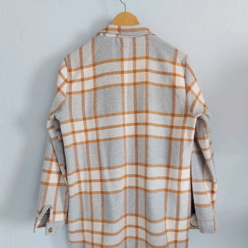 Flannel shirt-jacket women's used, size Small