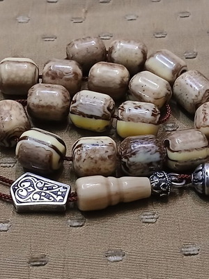 Mastic Worry Beads used, old collectible German bakelite