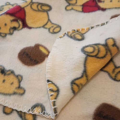 Winnie fleece blanket used, 2x1.60 m