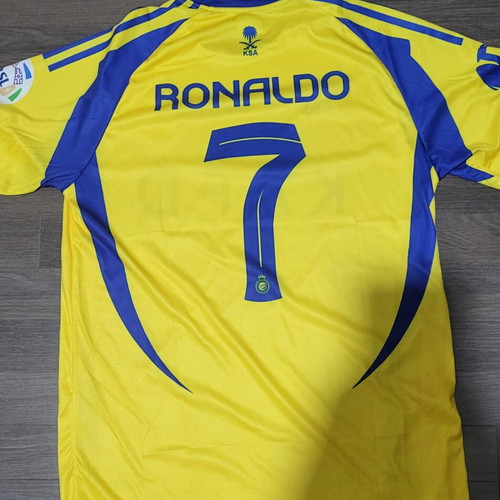 Al Nasr Ronaldo X Large official replica sports jersey