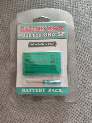 Gameboy Advance SP Battery new