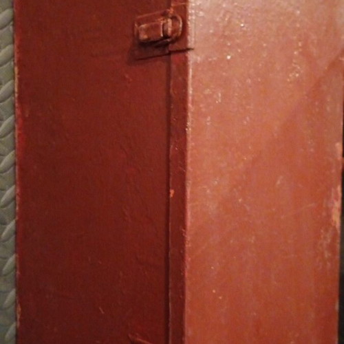 Iron ammunition box used from Greek army 1949