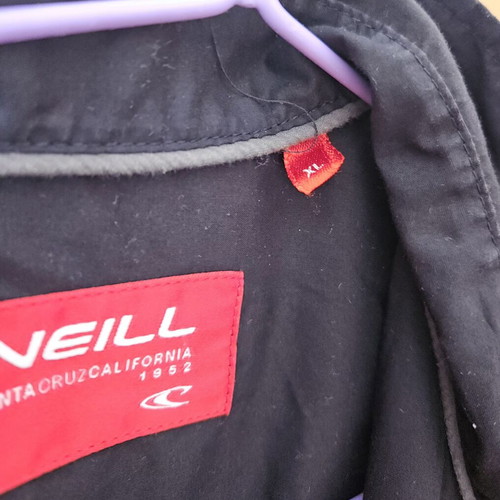O'neill short sleeve shirt like new, 100% cotton, black, XL
