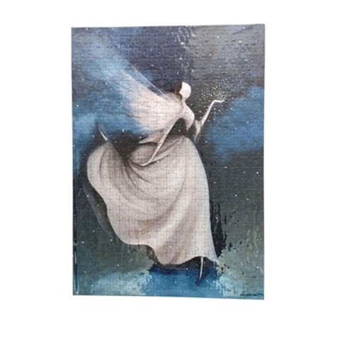 The Night Fairy framed puzzle art like new 35x50cm