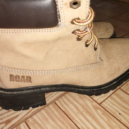 Roadsign boots used, beige, size 39