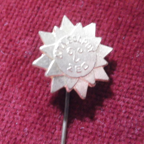Scout commemorative pin "ΔΙΠΛ. ΕΦΟΡΟΥ 2ο ΣΕΟ" like new