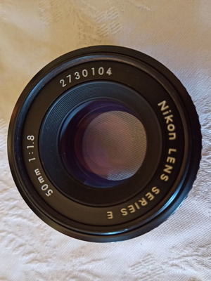Nikon 50mm f1.8 AI-S manual focus lens