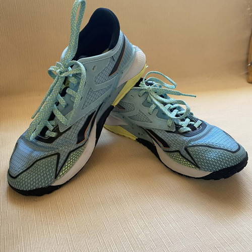 Reebok Nano X2 TR Adventure athletic shoes like new, size 36, black and blue