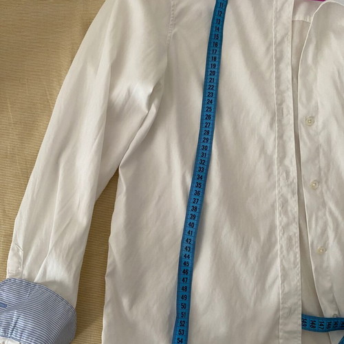 Massimo Dutti white cotton shirt like new, size 38