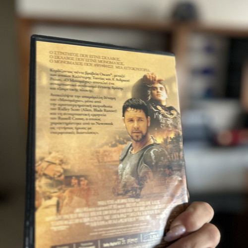 Gladiator DVD movie with subtitles