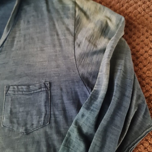 Ανδρική μπλούζα Dstrezzed The Luxury Vintage Co. σαν καινούργια, μπλε τιρκουάζ