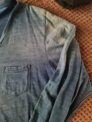 Ανδρική μπλούζα Dstrezzed The Luxury Vintage Co. σαν καινούργια, μπλε τιρκουάζ