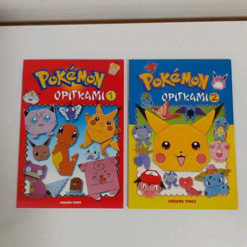 Pokemon Origami 1-2 Modern Times 1998 new