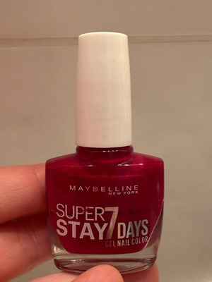 Maybelline βερνίκι νυχιών κόκκινο μεταχειρισμένο