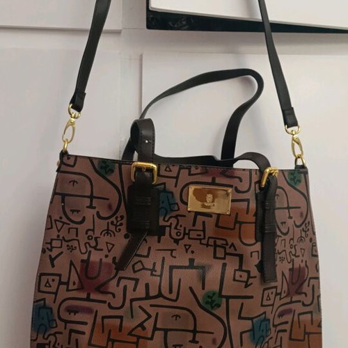 KEM bag like new, black and brown