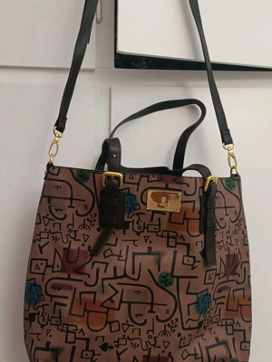 KEM bag like new, black and brown