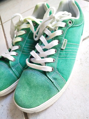 Admiral men's sneakers used, green, size 46