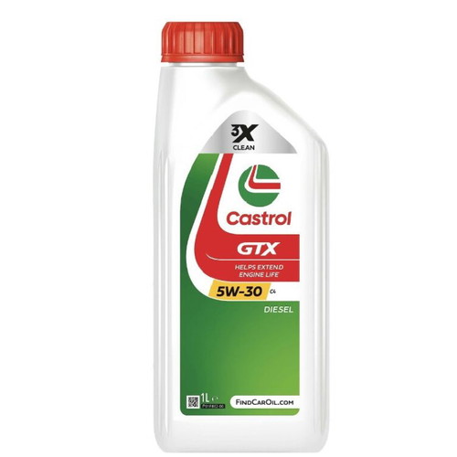Castrol GTX Synthetic Car Oil 5W-30 1lt Pack of 12 New