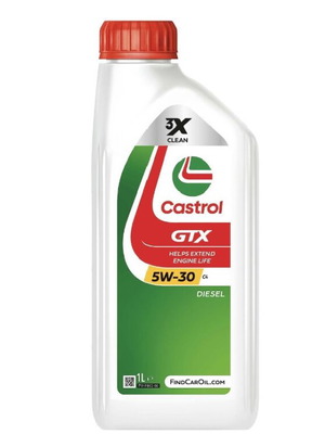 Castrol GTX Synthetic Car Oil 5W-30 1lt Pack of 12 New