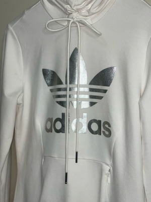 Adidas white hoodie like new