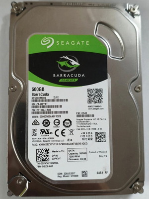 Seagate BarraCuda 500GB HDD 3.5-inch like new
